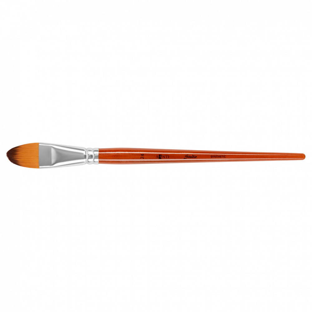 Пензель худож. синтетика "Santi" Studio", коротка ручка, овальний, №24 310899, шт Київ - фото 1
