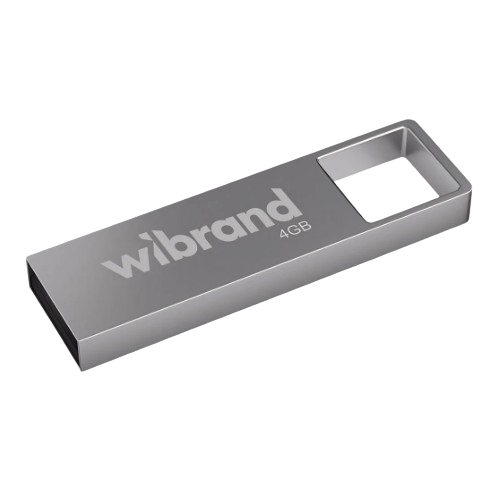 Флешка 4Гб USB 2.0 срібло Shark Wibrand Житомир - изображение 1