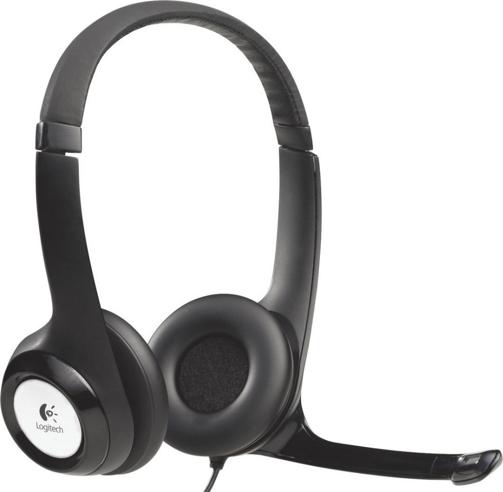 Гарнитура Logitech USB Headset H390 Black (5936309) Київ - фото 1