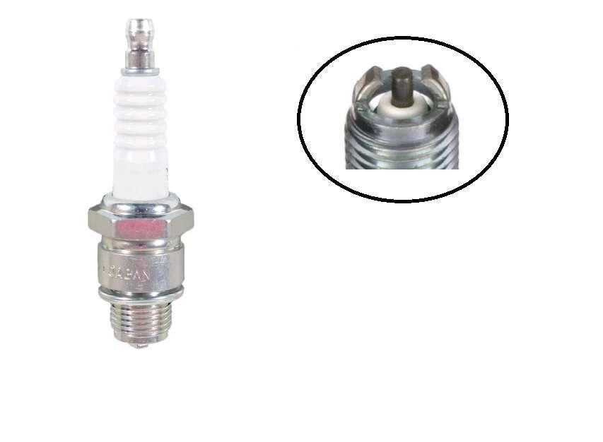 Свічка 2-х електродна E6TC (2T скутери 50-125сс) (NEEP) Мукачево - фото 1