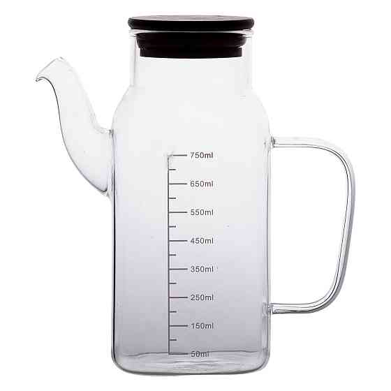 Скляна пляшка для олії 750 мл з ручкою та кришкою Київ