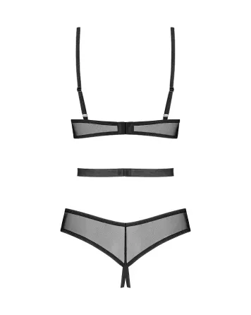 Боді Obsessive Euridia crotchless teddy M/L Львів
