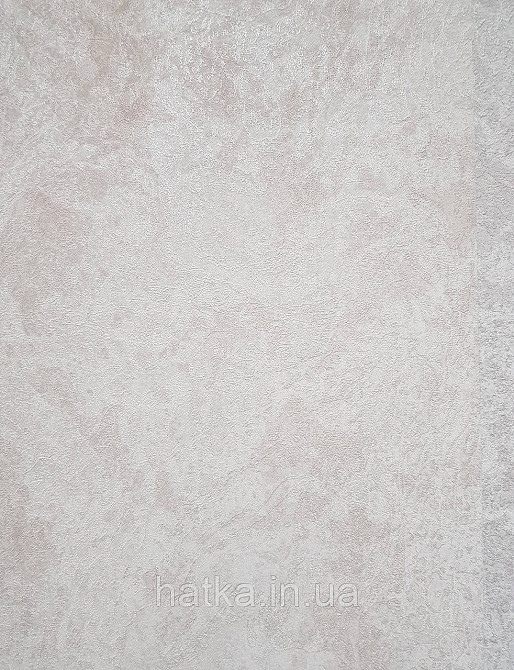 Шпалери вінілові на флізеліні гарячого тиснення DU&KA 1.06х10 вензель основа під штукатурку сірі коричневі Київ - фото 2