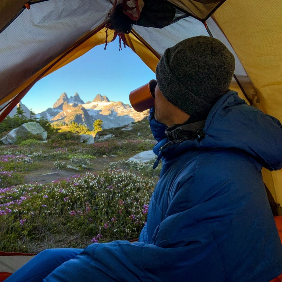 Спальный мешок Selkbag LITE надеваемый (размер XL) Голубой Киев - изображение 8