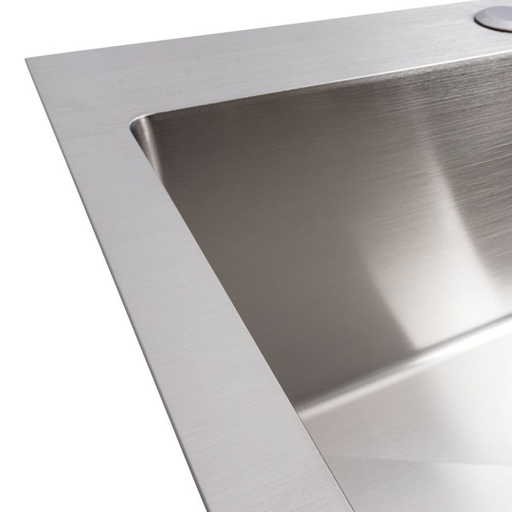 VALESO Кухонна мийка 50*40 нержавійка Valeso Handmade (3,0/0,8) Коломыя - изображение 4