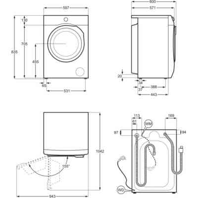 Стиральная машина Electrolux EW7W4492U Винница