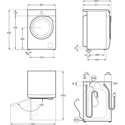 Пральна машина Electrolux EW7W4492U Вінниця - фото 4