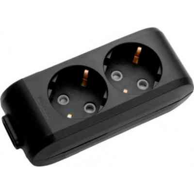 Колодка для подовжувача Panasonic X-tendia 2 гнізда із заземленням (WLTB04202BL-UA) Вінниця