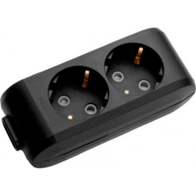 Колодка для подовжувача Panasonic X-tendia 2 гнізда із заземленням (WLTB04202BL-UA) Вінниця - фото 1