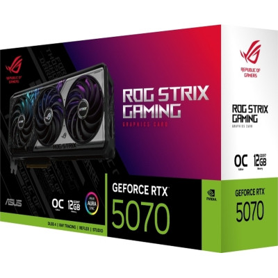 Видеокарта ASUS GeForce RTX5070 12Gb ROG STRIX GAMING OC (ROG-STRIX-RTX5070-O12G-GAMING) Винница - изображение 7