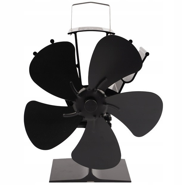 Каминный вентилятор 5-лопастной из алюминия от 60°C до 345°C Kaminer (26206) Нововолынск - изображение 2