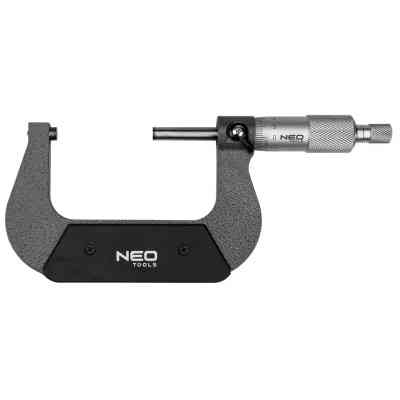 Мікрометр Neo Tools з верн&apos;єром 50-75 мм, ±0.01 мм/м (75-022) Вінниця