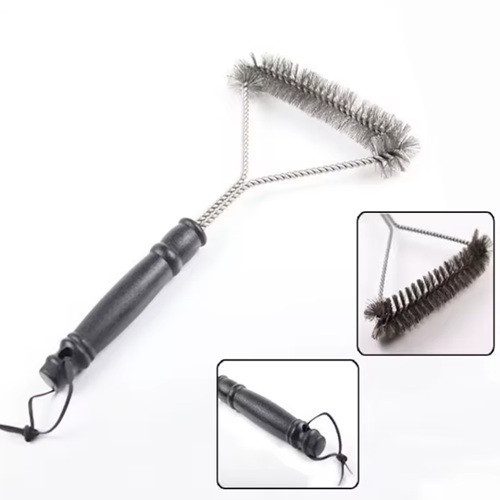 Трехсторонняя щетка для гриля с удобной ручкой Киев - изображение 1