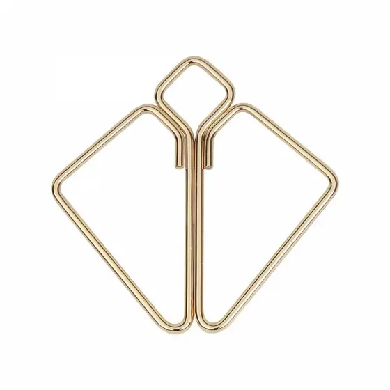 Затискачі для сосків з важкою підвіскою LOCKINK Nipple Clamps with Heavy Pendant - Golden Львів