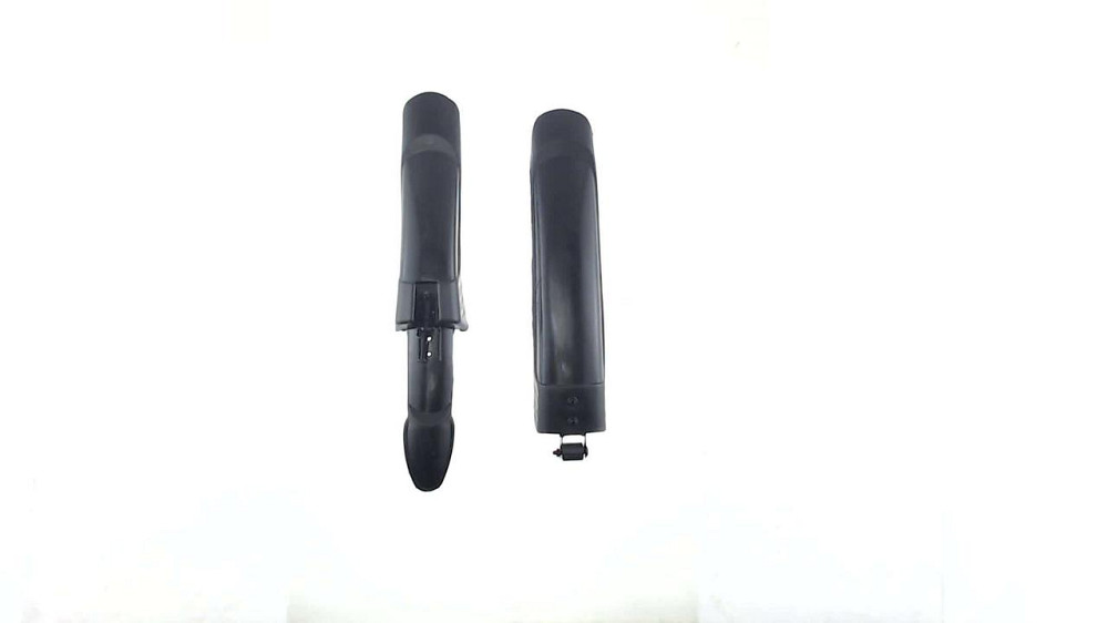 Крылья велосипедные (MTB) (черные, пластик, STANDART+) Мукачево - изображение 1