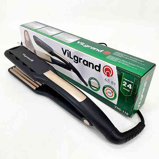 Плойка-праска для випрямлення волосся ViLgrand VHS-110 65 Вт, Випрямляч праска щипці UA-47 Івано-Франківськ