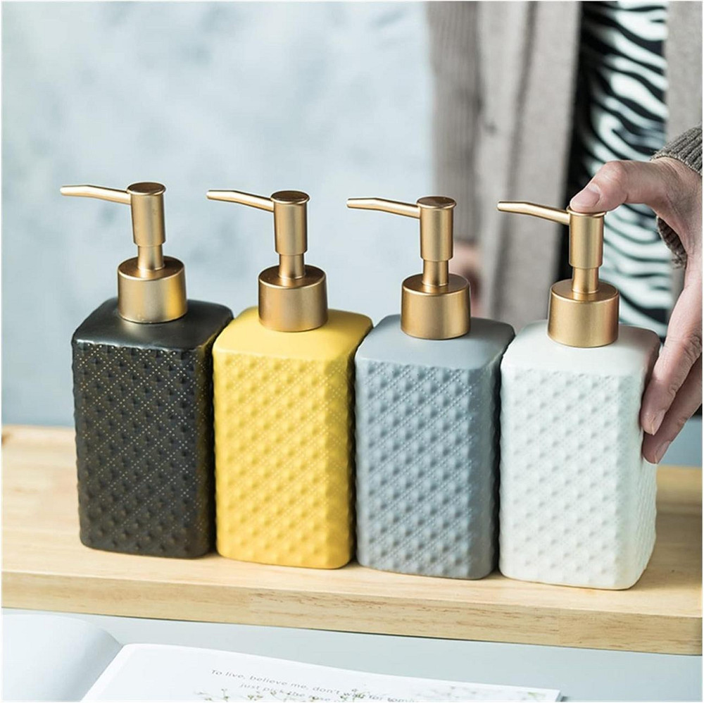 Комплект керамических аксессуаров для ванны: дозатор, мыльница, стаканы Белого цвета Каменец-Подольский - изображение 6