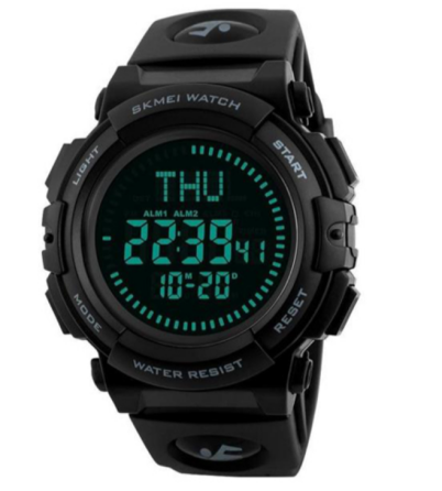 Часы наручные SKMEI 1290BK, BLACK, Compass, 9743 Днепр