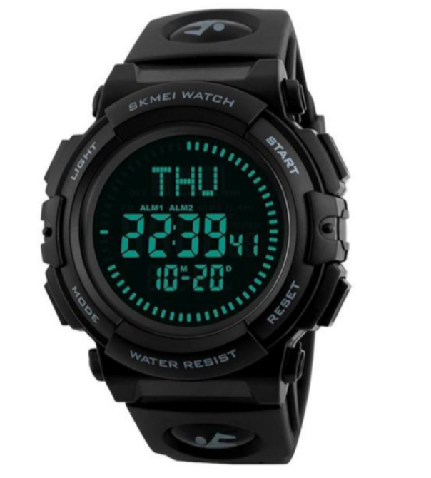 Годинники наручні SKMEI 1290BK, ЧОРНИЙ, Компас, 9743 Дніпро - фото 3