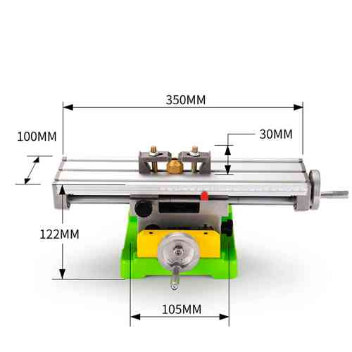 Координатный стол BG-6350 350x100мм для сверлильного фрезерного станка Винница