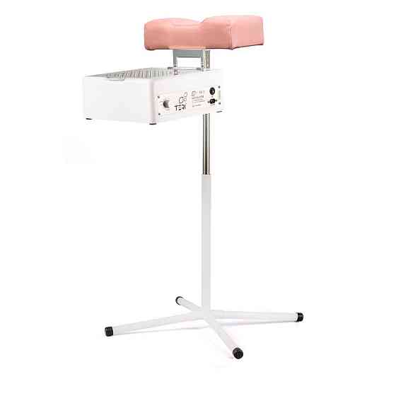 Педикюрная подставка для настольных вытяжек Teri с розовым верхом Киев