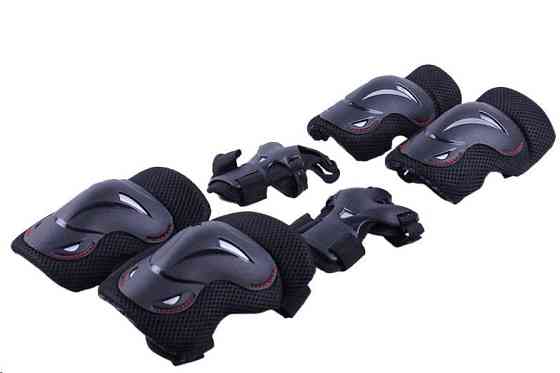 Щитки (наколінники + налокітники + захист долоні) 6 шт size L L03 Мукачево