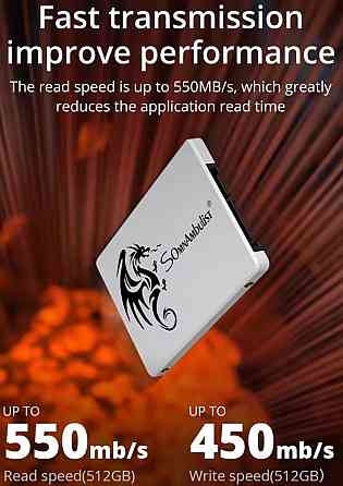 Нові SSD Накопичувачі 120GB, 256GB, 512GB  SataIII 2,5" Київ