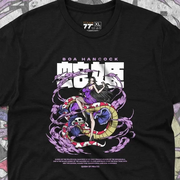 Футболка чоловіча з  принтом Ван Пис Boa Hancock 2 Розмір 48 Anime0226 Дніпро - фото 5