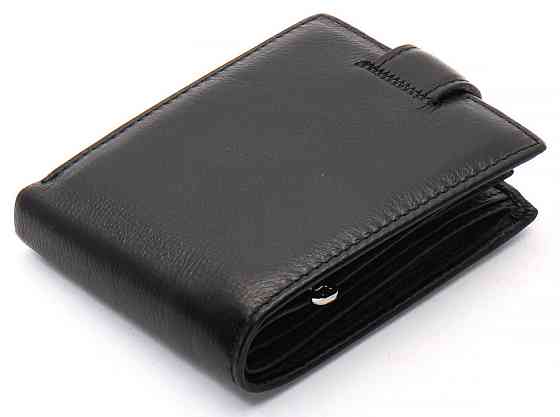 Чорне класичне портмоне з натуральної шкіри Marco Coverna MC-2003-1 Кам'янське