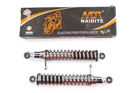 Амортизатори (пара) ІЖ 320mm, регульовані, з важелем (хром) NDT Київ