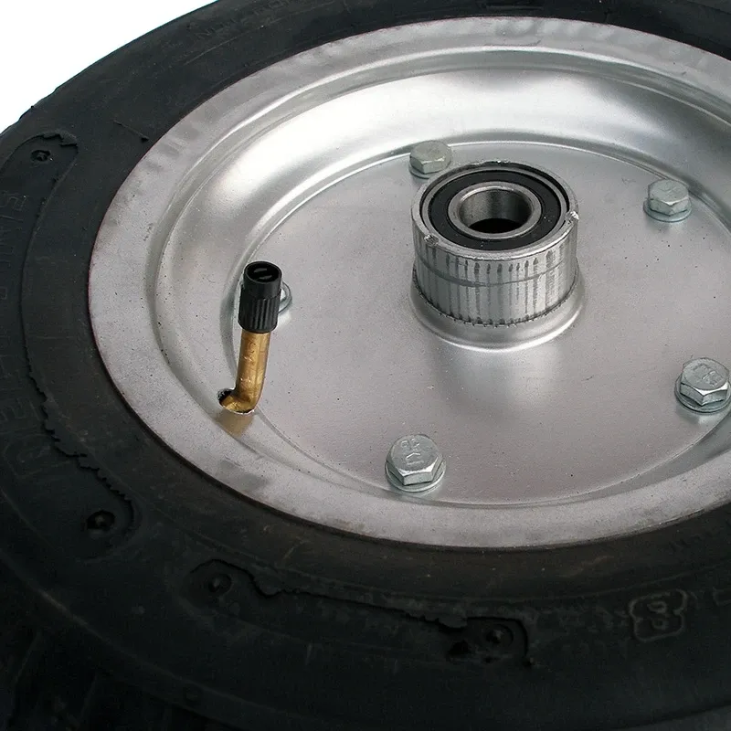 Пневматическое колесо Deli Tire 3.50-8 для тачки – надувное колесо 370 мм с камерой для садовых и строительных Харьков - изображение 4