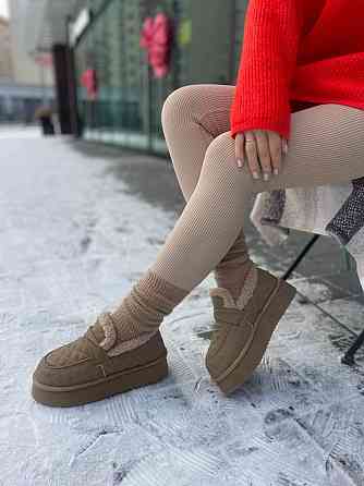 ITTS Угги жіночі ITTS 555-3 хакі (зима, шкіра натуральна) (5667) 38 Коломыя