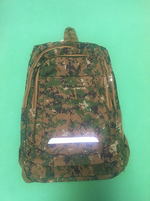 Рюкзак військовий тактичний, колір зелений піксель, розмір 50*33*20 см, 4 кішені спереді та 2 бокових, чоловічий рюкзак, жіночій Київ - фото 2