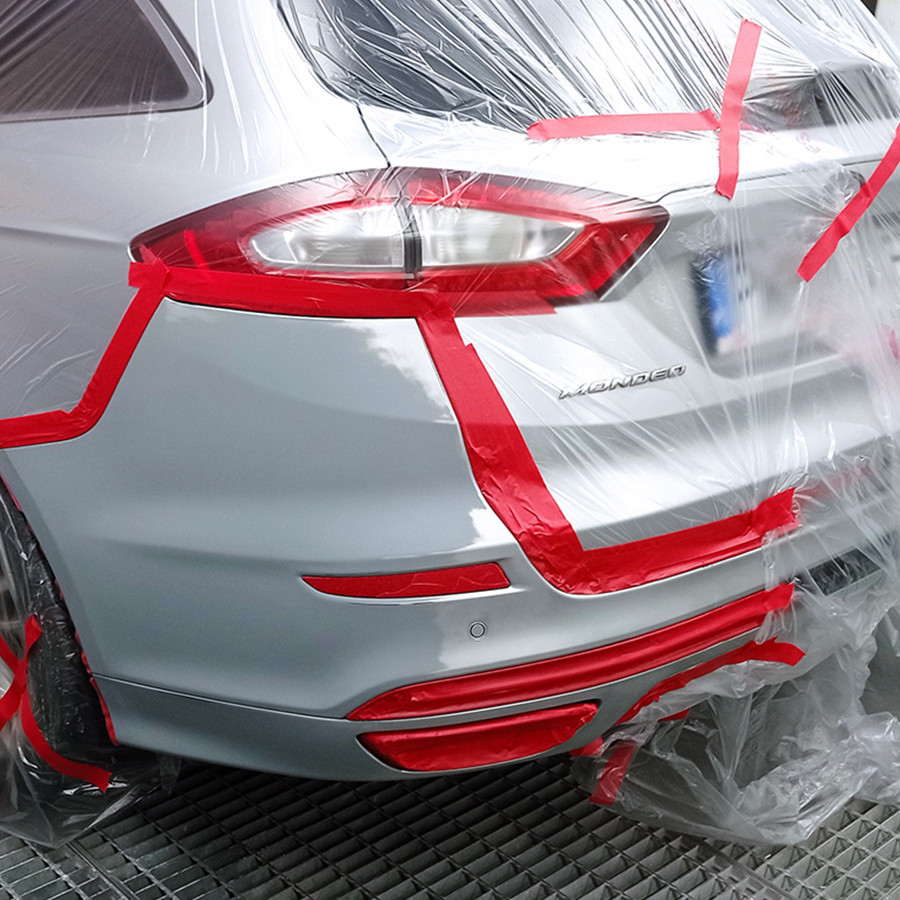 Преміум стрічка малярна воднонепроникна APP Red Tape 48мм х 45м 110*C червона, 070255 Київ - фото 8