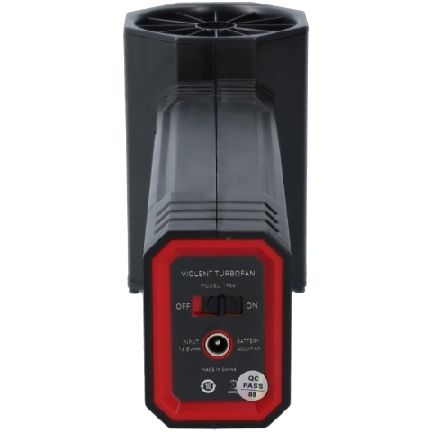 Турбовентилятор аккумуляторный Jet Fan 750Вт 50А 4000мАч для автомойки Черный Киев