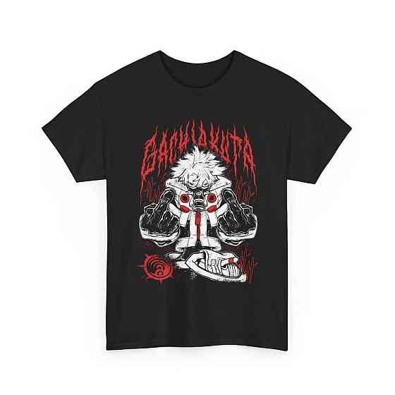 Футболка аниме Гакхиакута Томе Хоррор Манга оверсайз (S/M/L) Черний AnimeJ0042 Днепр