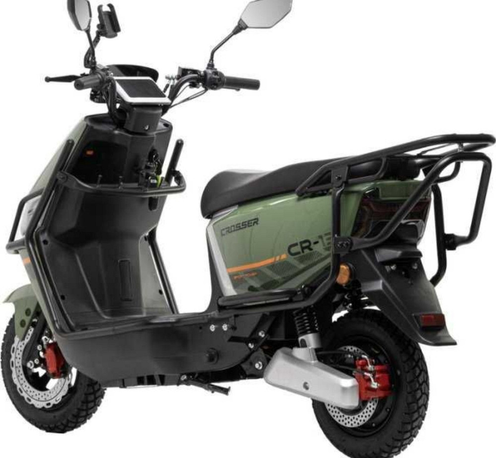 НОВИНКА 2025! Електроскутер Crosser CR-13 (2000W 72V/24Ah) - Зелений. Харків - фото 3