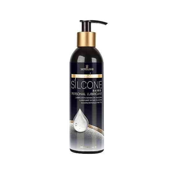 Силиконовая смазка Sensuva Premium Silicone (240 мл), без глицерина, парабенов и ментола Sex Aura Киев