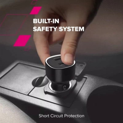 Зарядное устройство Canyon 2xUSB-C PD60W black (CNE-CCABR3CC) Винница - изображение 8