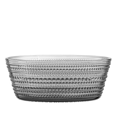 Салатник Ardesto Verbena 18см, скло, сірий (AR5035) Винница - изображение 3