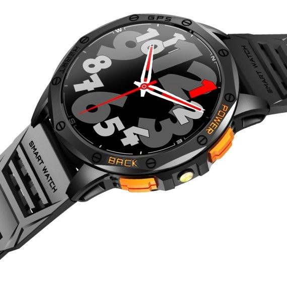 Умные смарт часы Smart GPS Max с компасом 2 ремешка (Черные) Винница - изображение 8