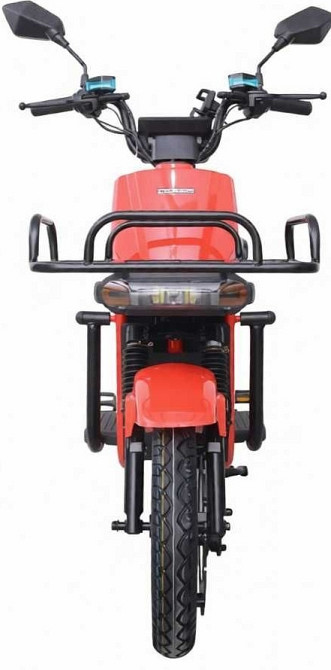 Электроскутер Crosser SUPER MAX 1200W 60V/30Ah LifePo4 Литой-Красный. Харьков - изображение 1