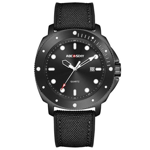 Часы мужские наручные Aocasdiy Expert (Черный) Винница - изображение 1