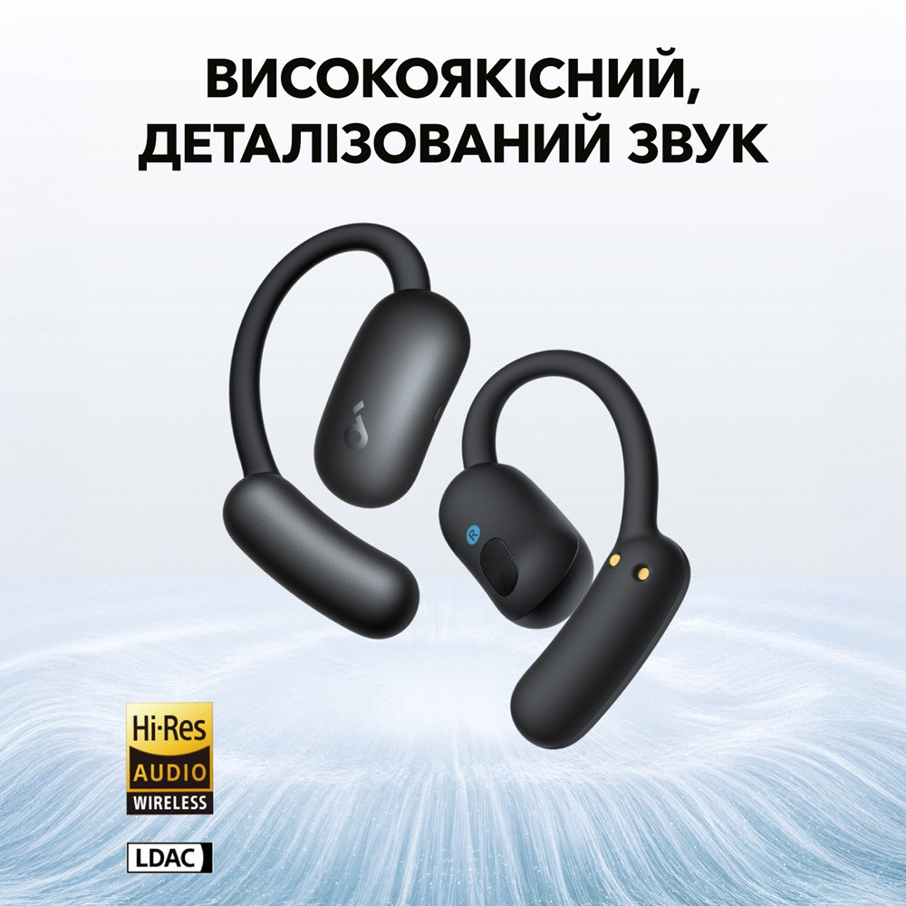 Гарнитура Anker SoundСore AeroFit 2 Black (7079354) Киев - изображение 7