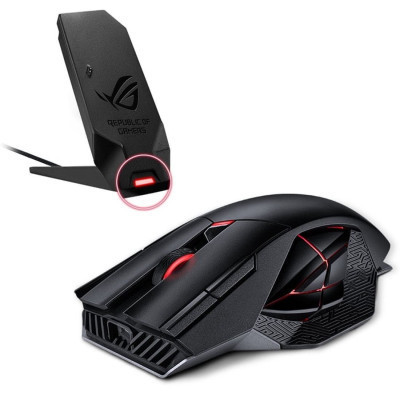 Мышка ASUS Rog Spatha X Wireless/USB Black (90MP0220-BMUA00) Винница - изображение 5