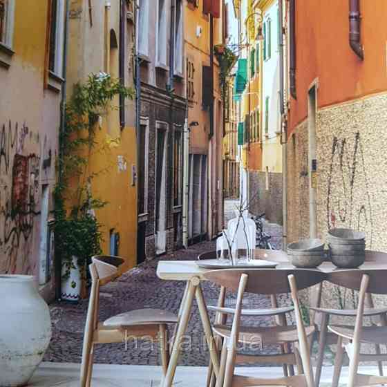 Шпалери вінілові на флізелін міста вулиці будинку хмарочоси дороги мости Київ