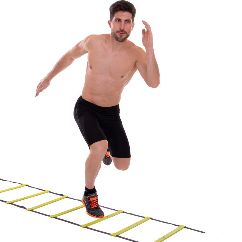 Координаційна драбина доріжка для тренування швидкості Zelart 2565 довжина 6 м Київ - фото 8