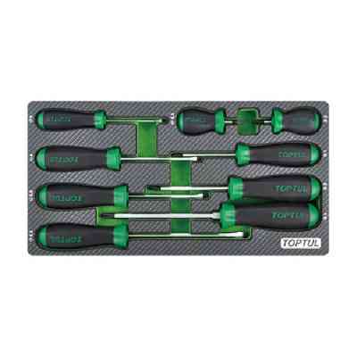Набор отверток Toptul 9шт. (в ложементе, тип A) (GEA0909) Винница