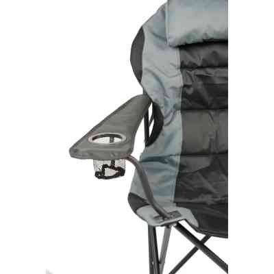 Крісло складане NeRest Рибак Трофей NR-35 чорне з сірим (4820211100629_1) Вінниця