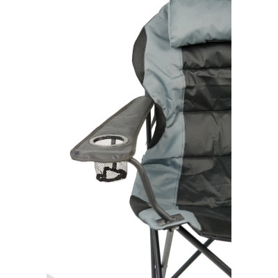 Крісло складане NeRest Рибак Трофей NR-35 чорне з сірим (4820211100629_1) Вінниця - фото 5